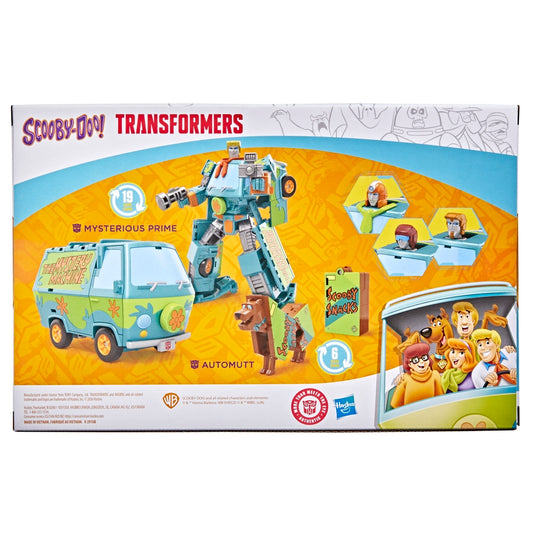Transformers Scooby Doo Mysterious Prime & Automutt