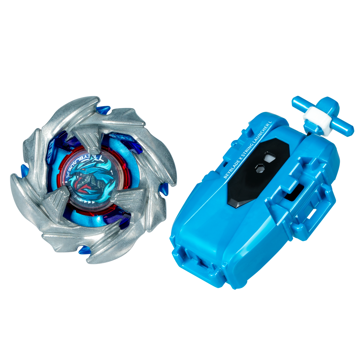 Beyblade X Cobalt Dragoon 2-60C Launcher Set