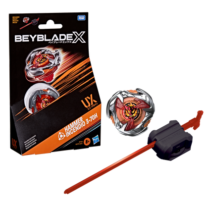 Beyblade X Hammer Incendio 3-70H UX Starter Pack Set