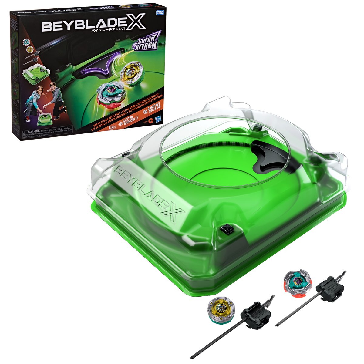 Beyblade X Sneak Attack Battle Set