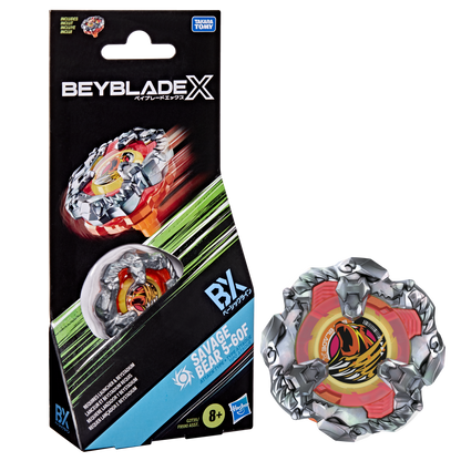 Beyblade X Savage Bear 5-60F BX Booster Pack Set