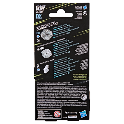 Beyblade X Cobalt Drake 4-60F Booster Pack Set