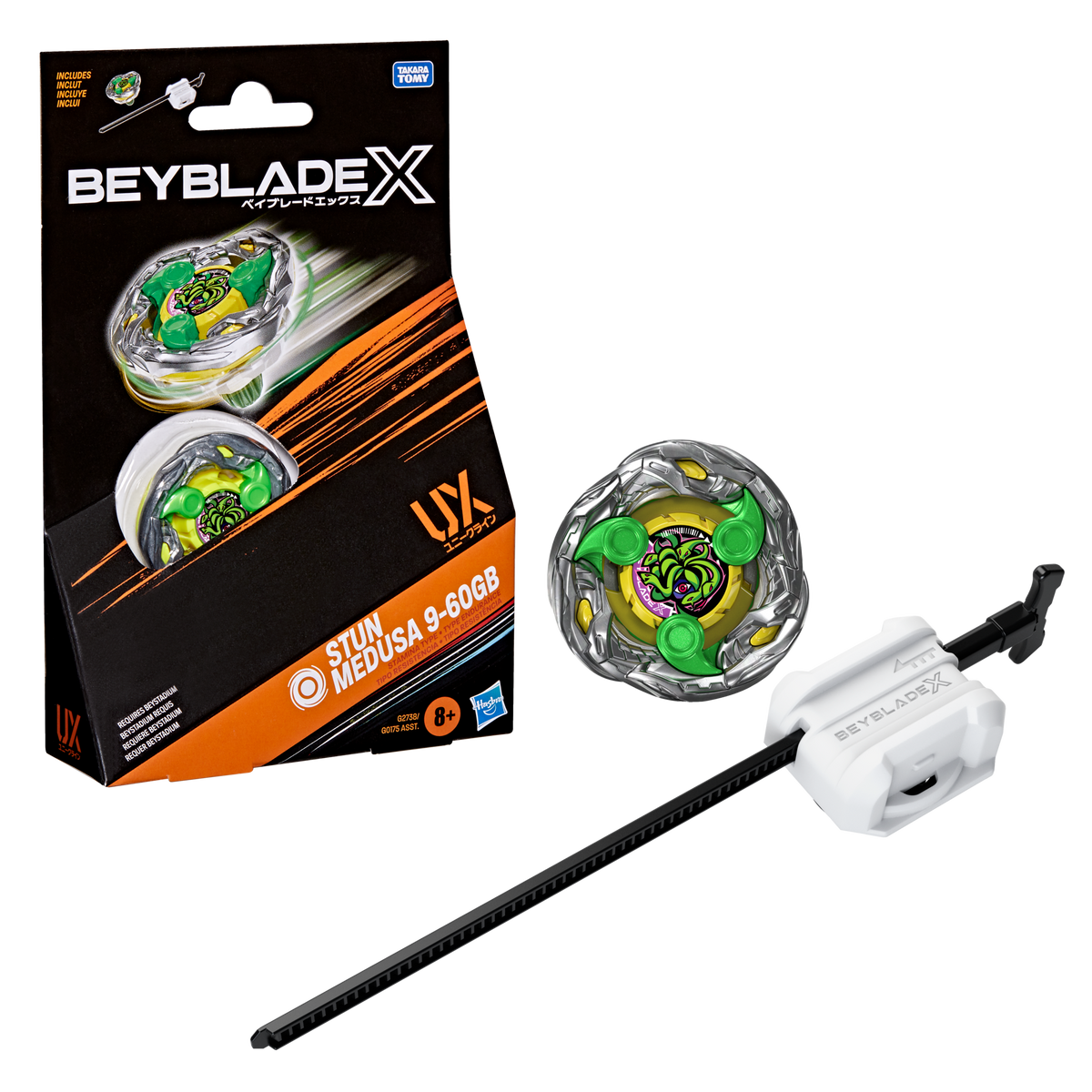 Beyblade X Stun Medusa 9-60GB UX Starter Pack Set