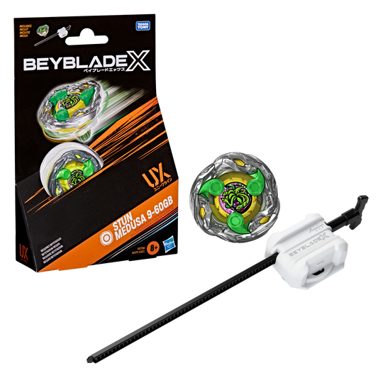 Beyblade X Stun Medusa 9-60GB UX Starter Pack Set
