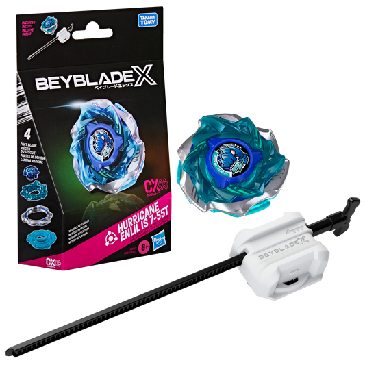 Beyblade X Hurricane Enlil IS 7-55T CX Infinity Starter Pack Set