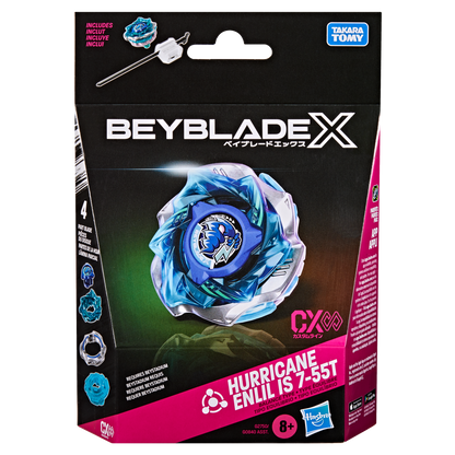 Beyblade X Hurricane Enlil IS 7-55T CX Infinity Starter Pack Set