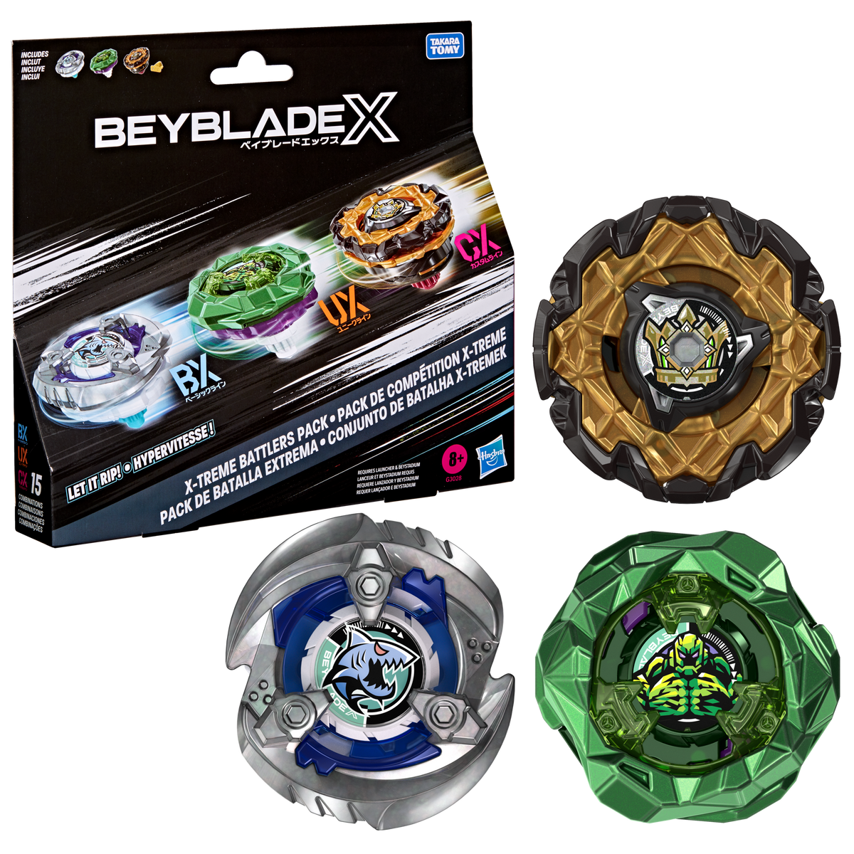 Beyblade X X-treme Battlers Pack