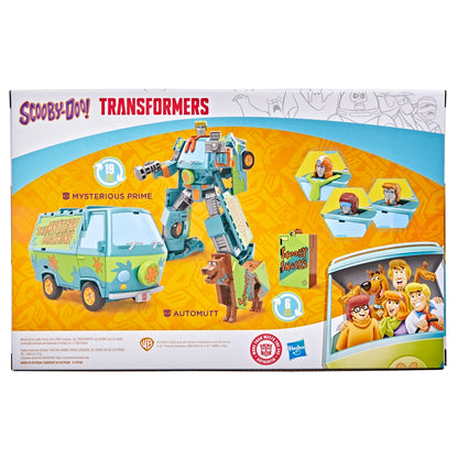 Transformers Scooby Doo Mysterious Prime & Automutt